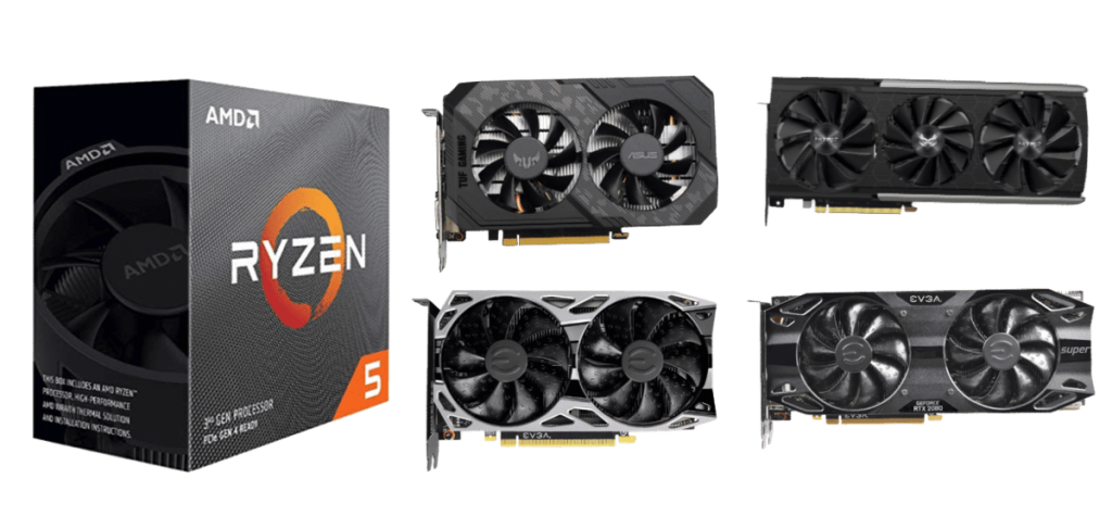 Best Graphics Cards for Ryzen 5 3600XT