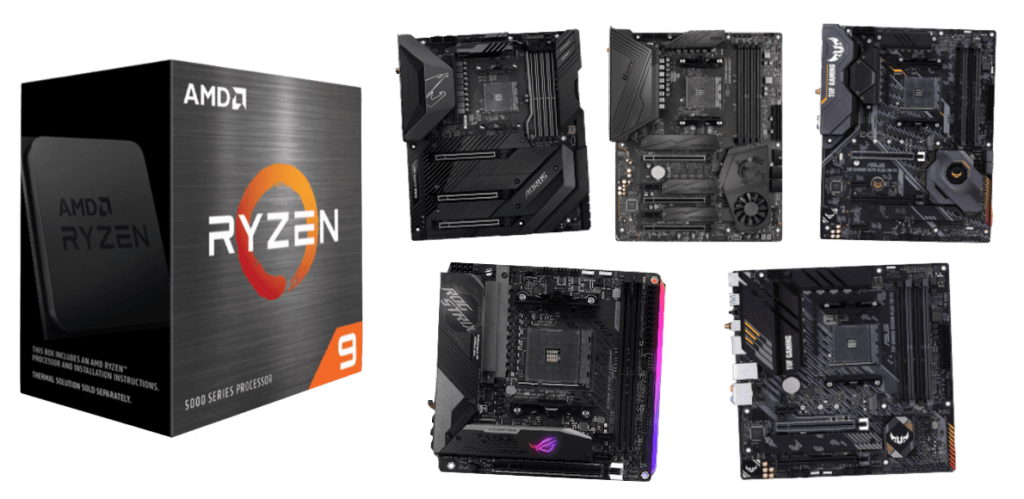 best motherboards for ryzen 9 5900x