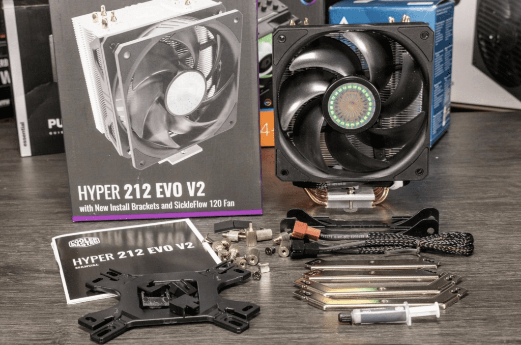 Cooler Master Hyper 212 Evo V2 Box Contents