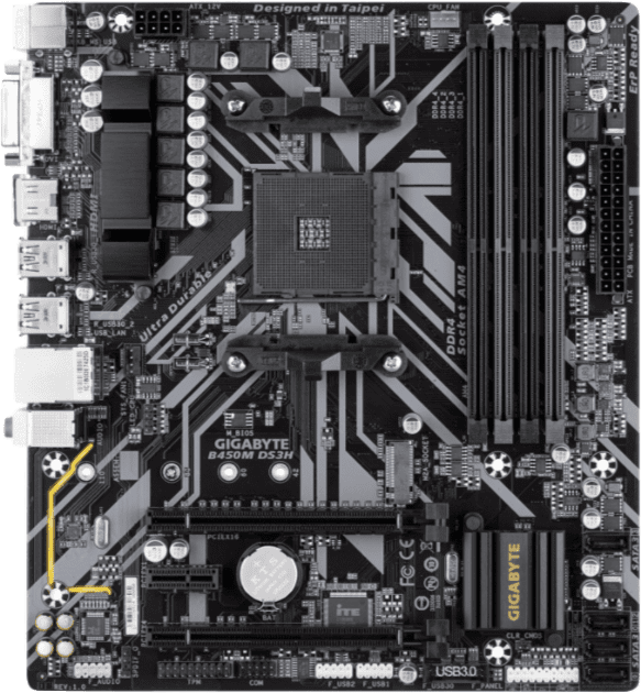 Gigabyte B450M DS3H