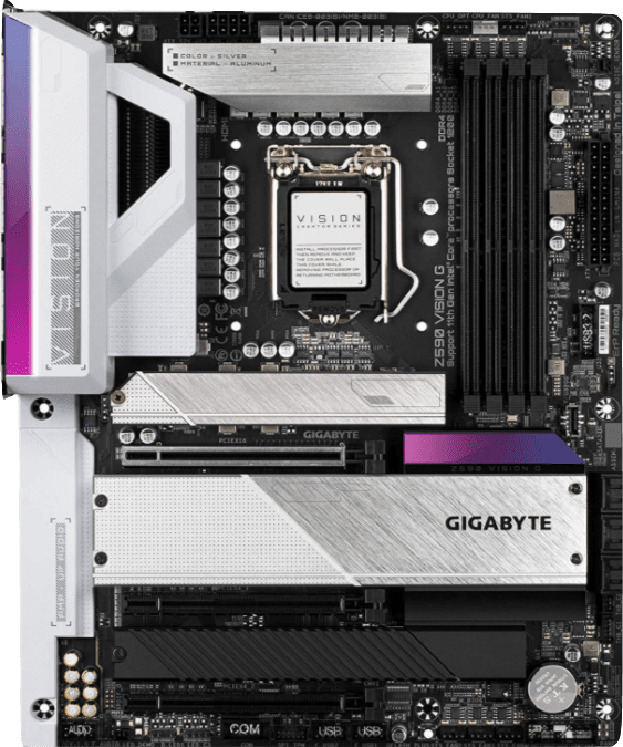 Gigabyte Z590 Vision G