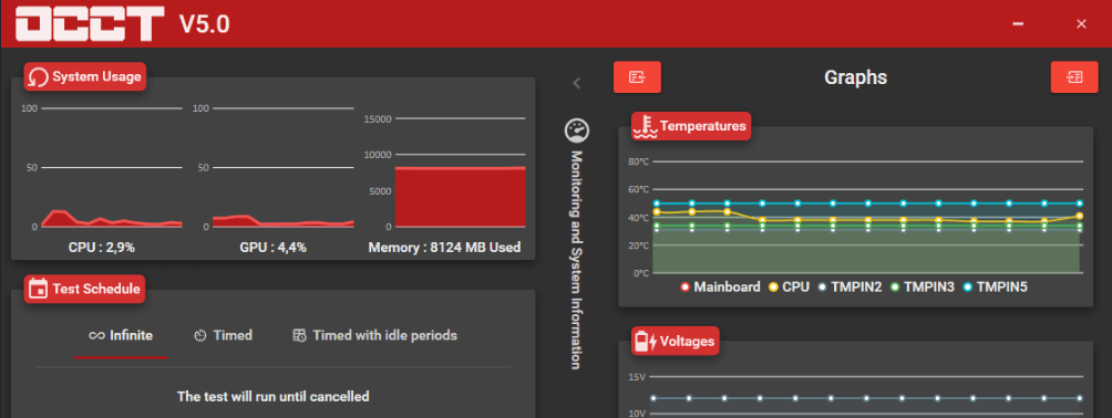 OCCT CPU GPU PSU Testing