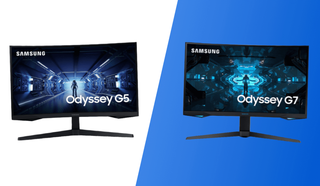 samsung odyssey g5 vs g7