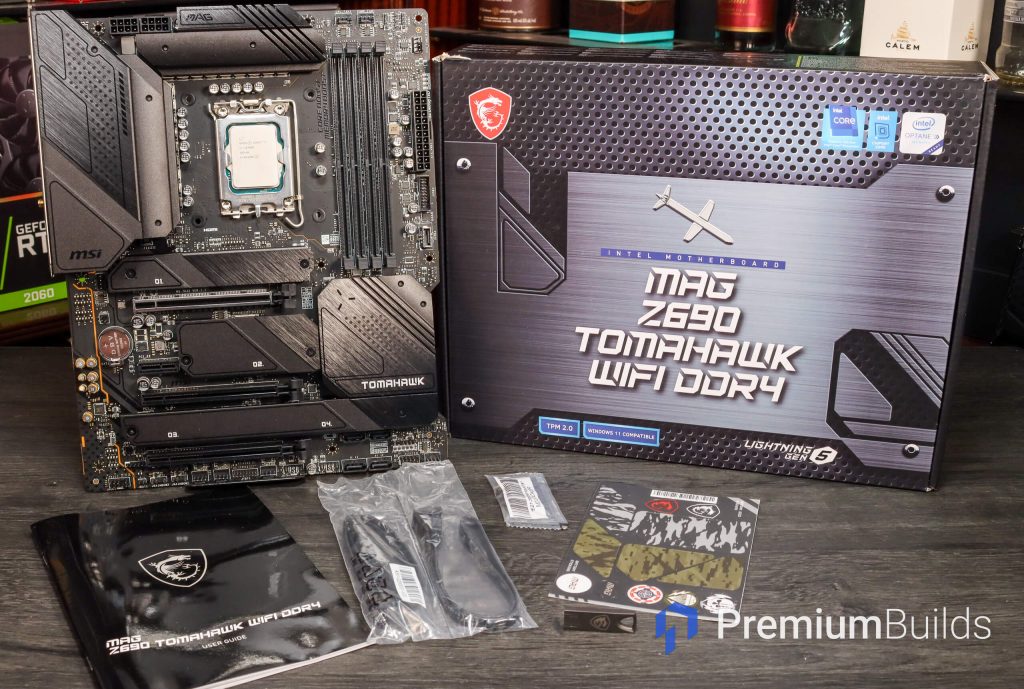 MSI Z690 Tomahawk Box Contents